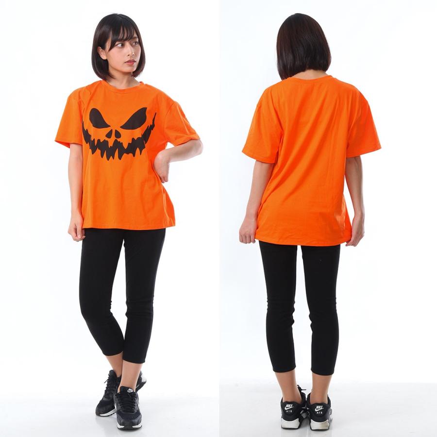 ハロウィン コスプレ Tシャツ パンプキン 面白 仮装 コスチューム かぼちゃ Tシャツ おもしろ 衣装 D403 いいひ Yahoo ショッピング店 通販 Yahoo ショッピング