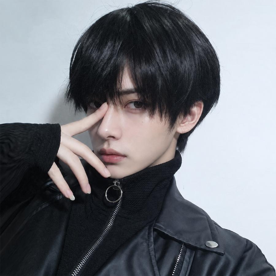 ウィッグ 男装 コスプレ かつら メンズ ショート 自然 カツラ フル