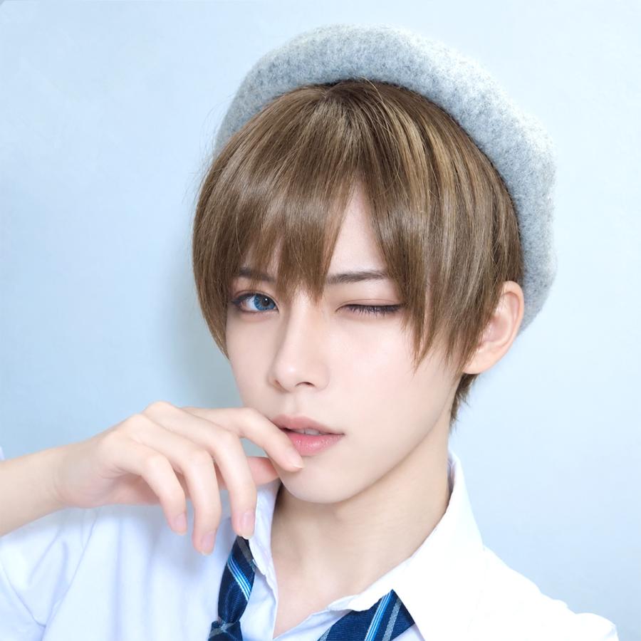 ウィッグ 男装 コスプレ かつら メンズ ショート 自然 カツラ フル
