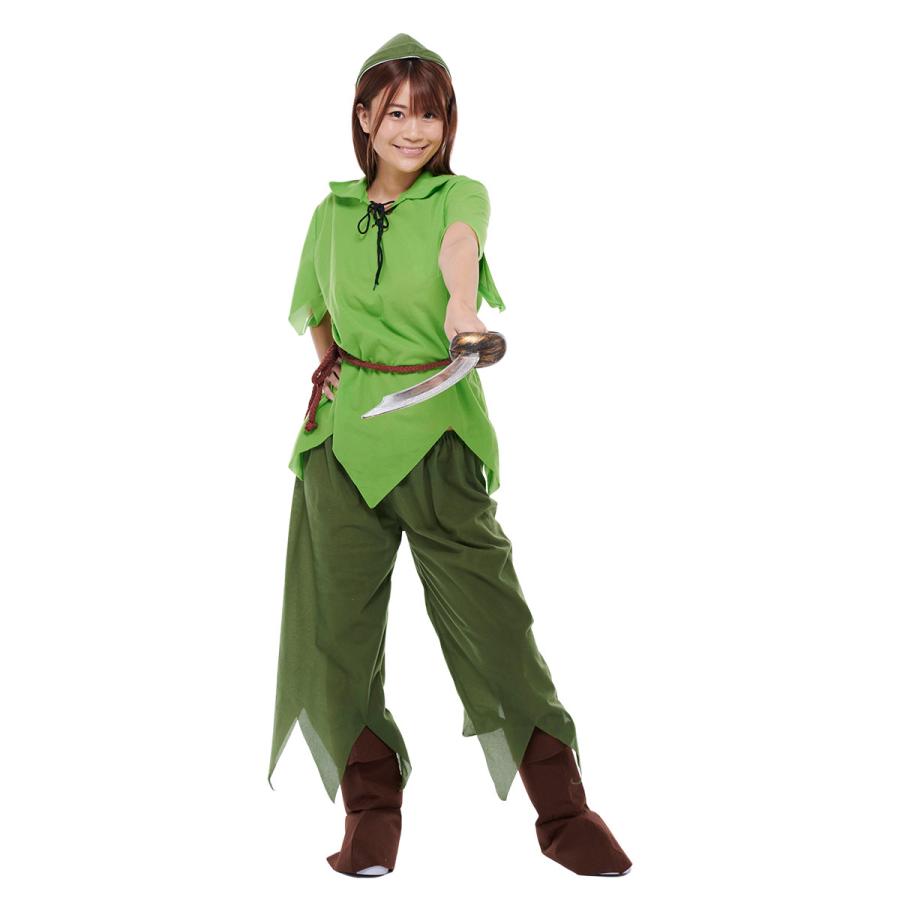 ピーターパン コスプレ ハロウィン 仮装 大人 ユニセックス メンズ 