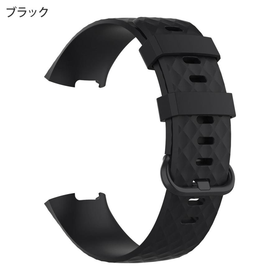 Fitbit charge 4 3 交換 バンド ベルト シリコン フィットビット