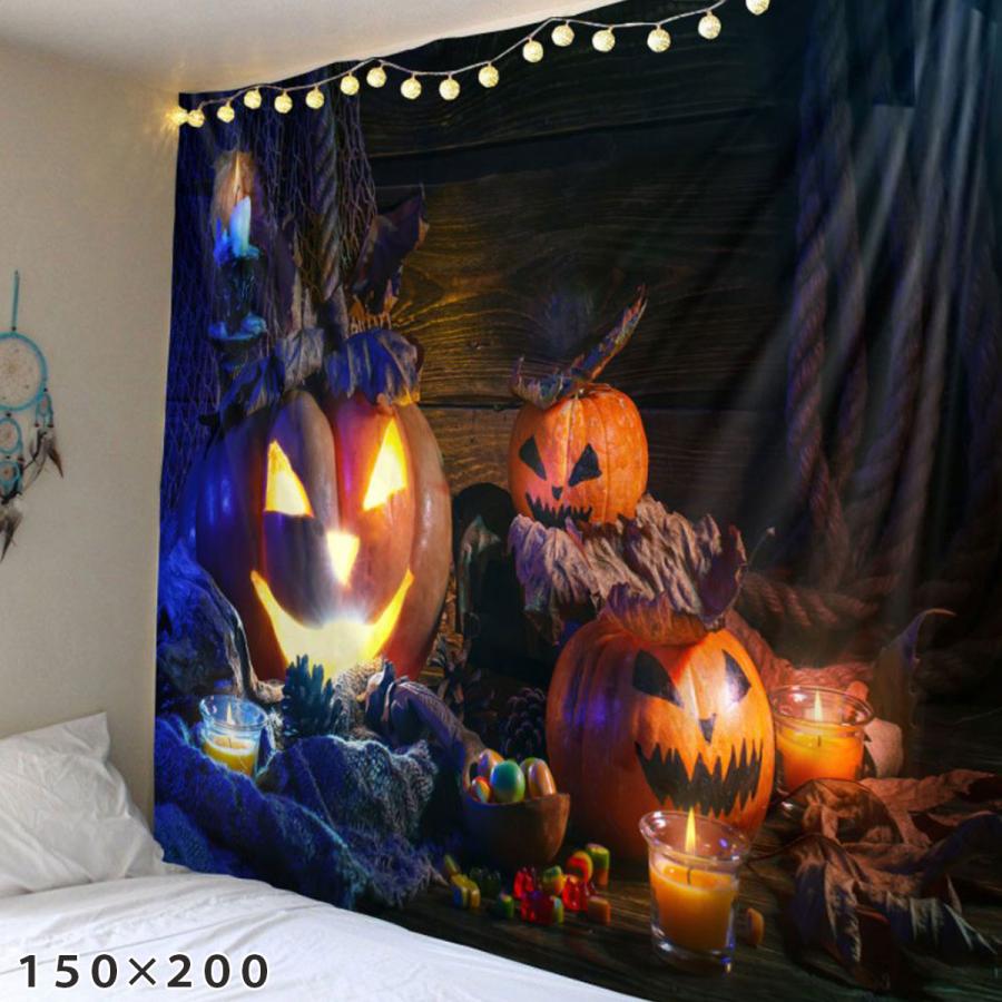 ハロウィン 装飾 タペストリー Halloween 部屋 飾り テーブルクロス インテリア D854 いいひ Yahoo ショッピング店 通販 Yahoo ショッピング