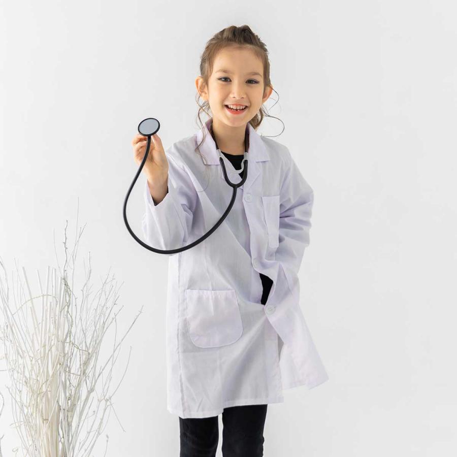 お医者さんごっこ 白衣 キッズ ハロウィン 医者 コスプレ 子供 なりきり ドクター 衣装 科学者 仮装 子ども ドクターコート リアル E0049 いいひ Yahoo ショッピング店 通販 Yahoo ショッピング