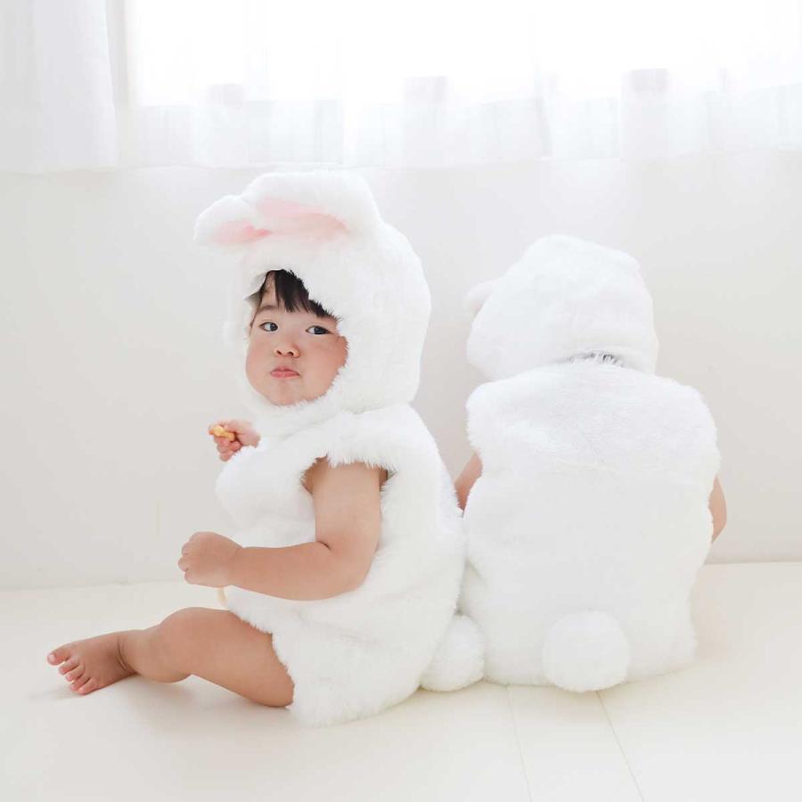 干支 ロンパース 兎 寅 うさぎ ウサギ トラ とら 着ぐるみ ベビー 赤ちゃん コスチューム 衣裳 服 子ども 出産祝い 年賀状 23 E0081 いいひ Yahoo ショッピング店 通販 Yahoo ショッピング