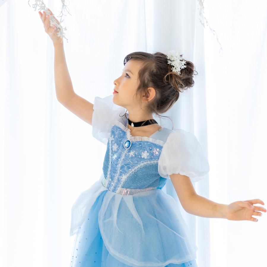 シンデレラ カチューシャ チョーカー 子供 プリンセス ヘアバンド