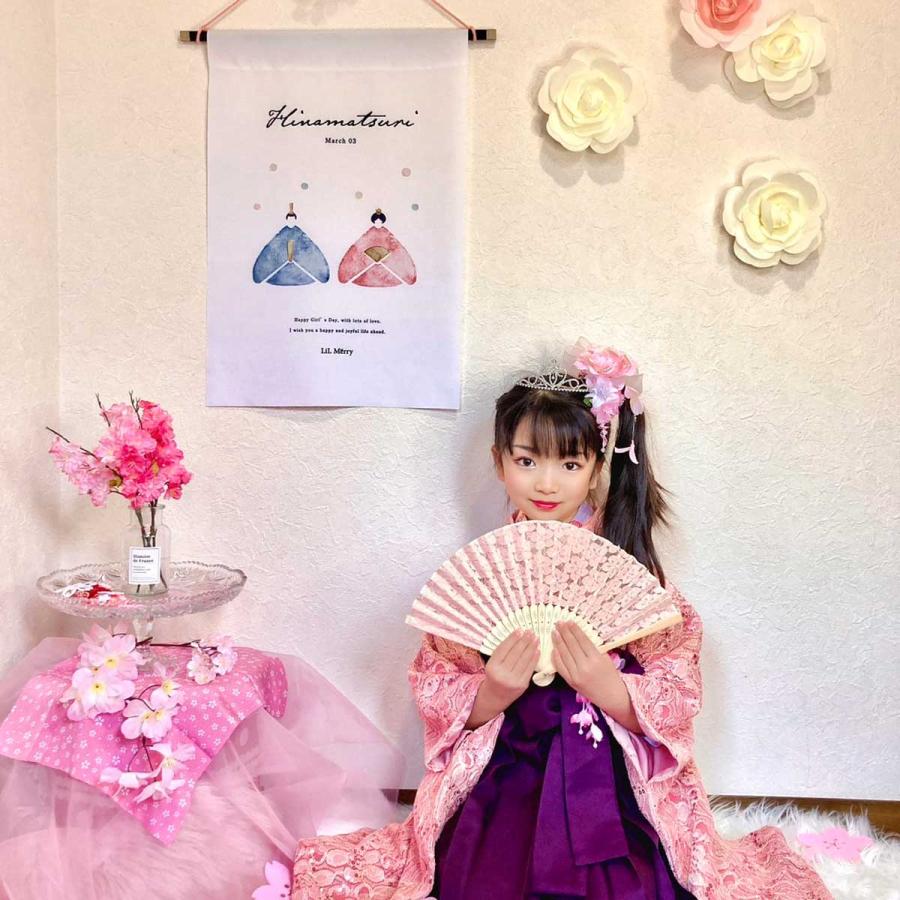 ひな祭り お雛様 タペストリー 飾り 布 ウォールステッカー 雛祭り お