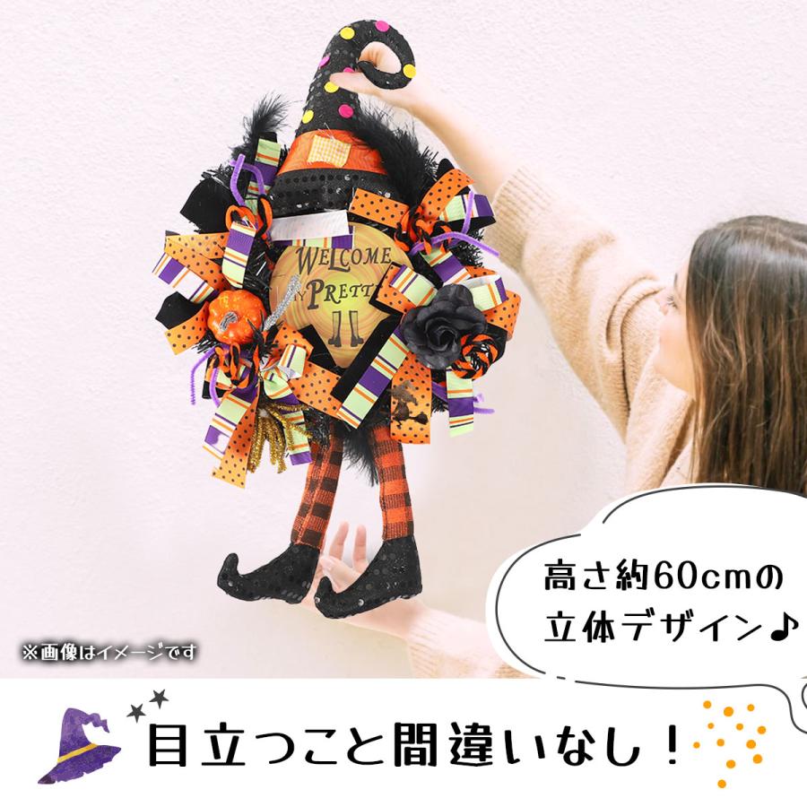 ハロウィン リース 玄関 飾り 吊り下げ 飾り付 ハロウィーン 装飾