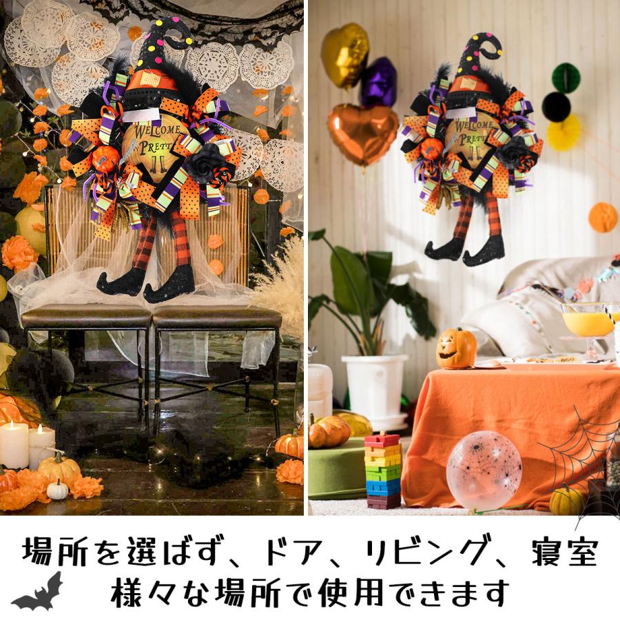 ハロウィン リース 玄関 飾り 吊り下げ 飾り付 ハロウィーン 装飾