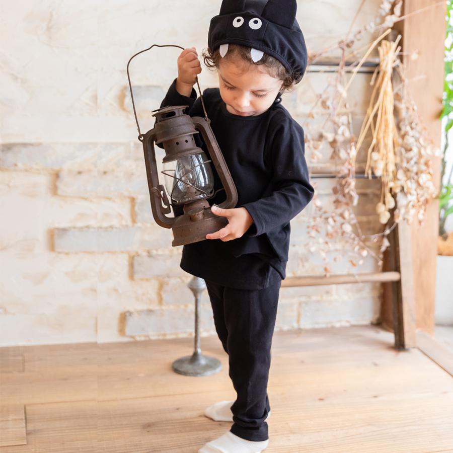 ハロウィン 衣装 ベビー コウモリ ロンパース 赤ちゃん カバーオール