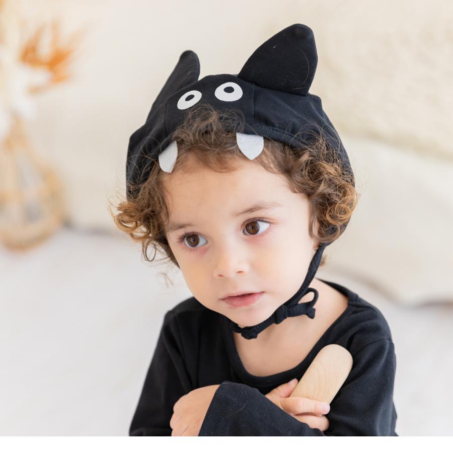 ハロウィン 衣装 ベビー コウモリ ロンパース 赤ちゃん カバーオール