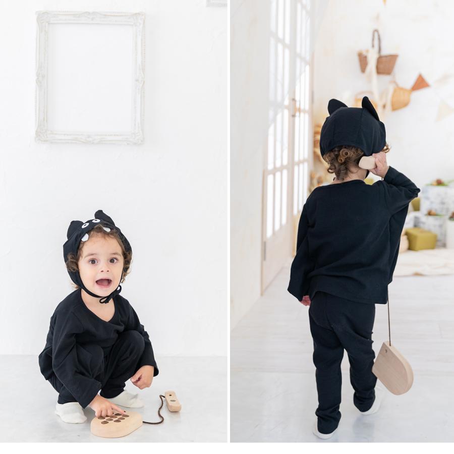 ハロウィン 衣装 ベビー コウモリ ロンパース 赤ちゃん カバーオール