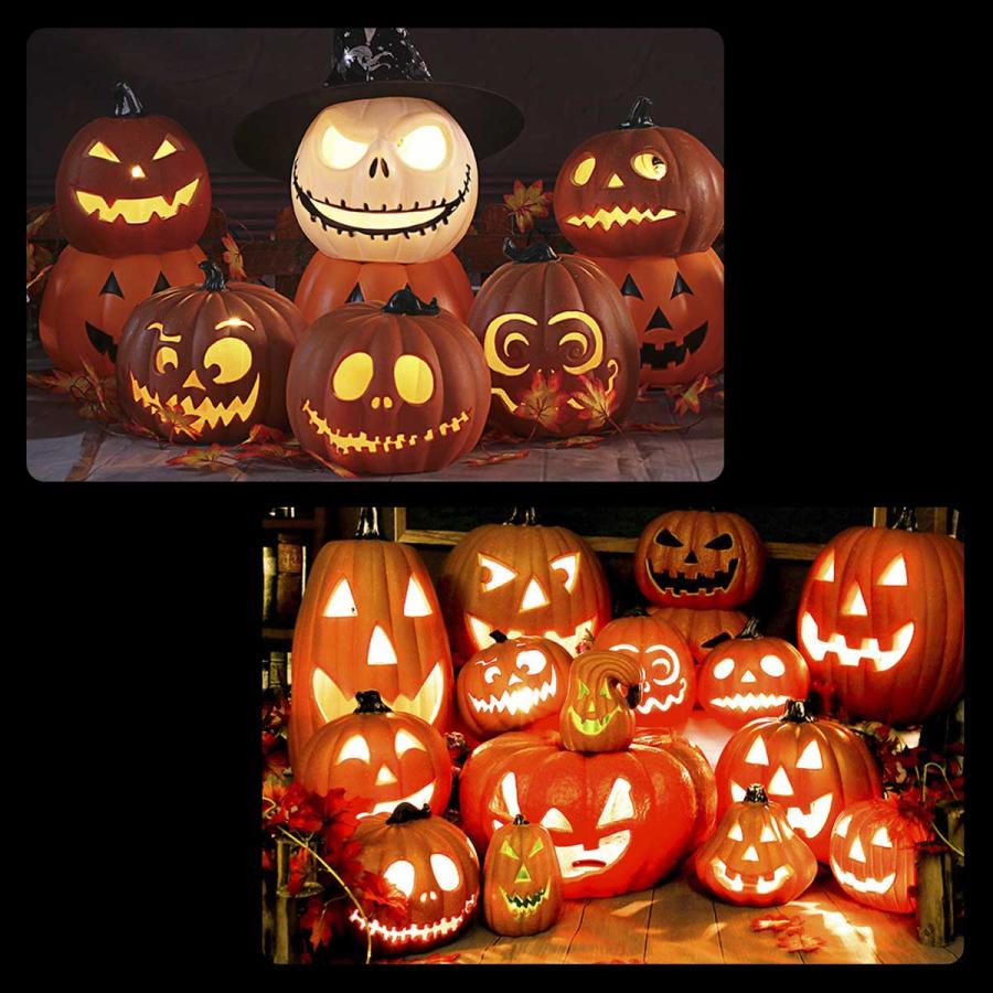 在庫処分セール】ハロウィン 飾り カボチャ 置物 南瓜 LED ライト
