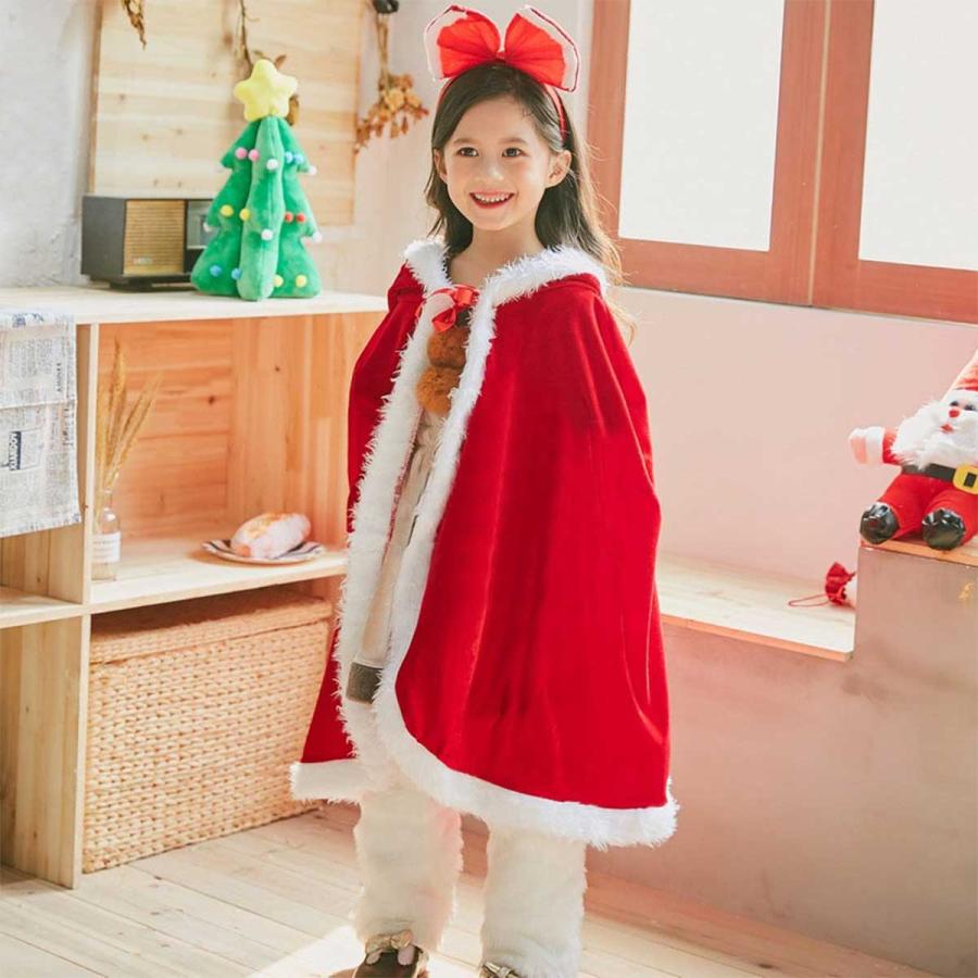 サンタクロース ローブ 女の子 サンタ 衣装 子供 クリスマス