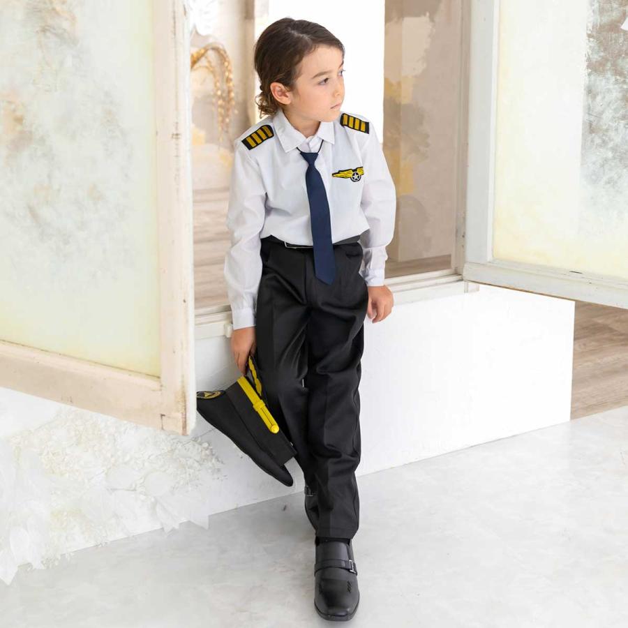 ハロウィン コスプレ 子供 男の子 パイロット 制服 飛行士 衣装 キッズ 