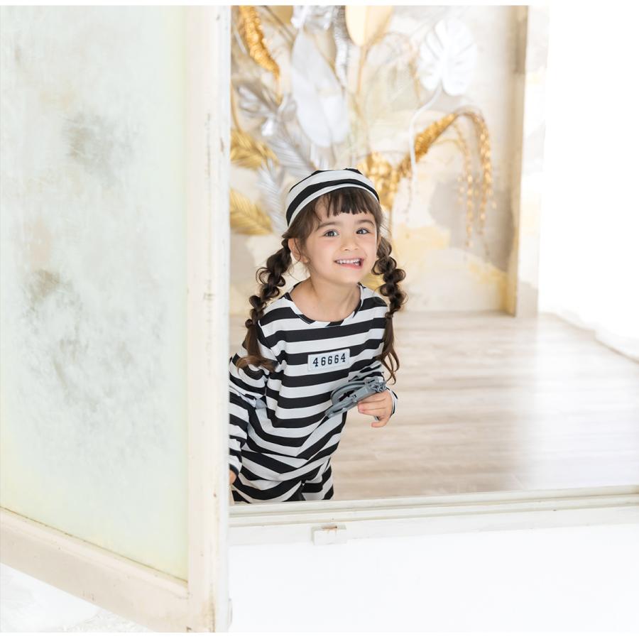 手錠セット】ハロウィン 衣装 子供 男の子 女の子 囚人 囚人服