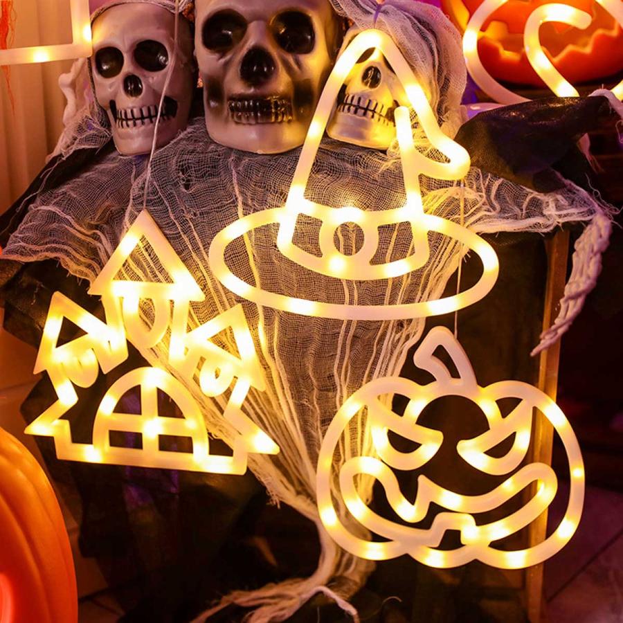 ハロウィン 飾り ライト 3個 セット ハロウィーン 飾りつけ 壁掛け
