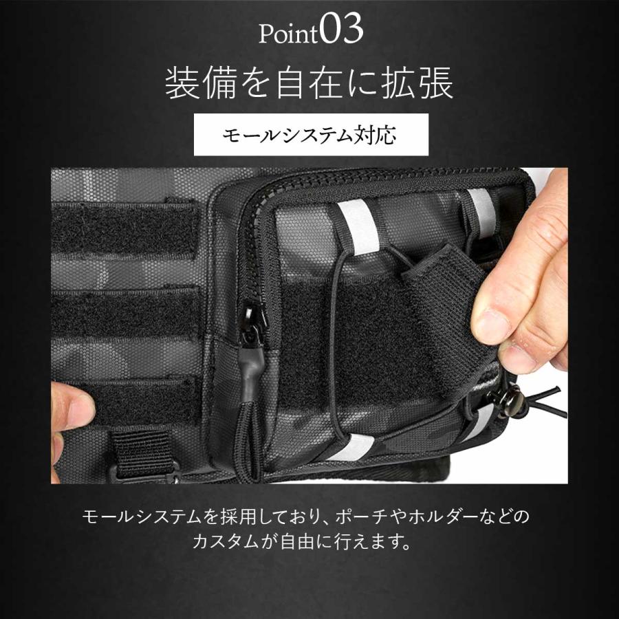 チェストリグ サバゲー タクティカルベスト 戦闘服 サイズ調整可能