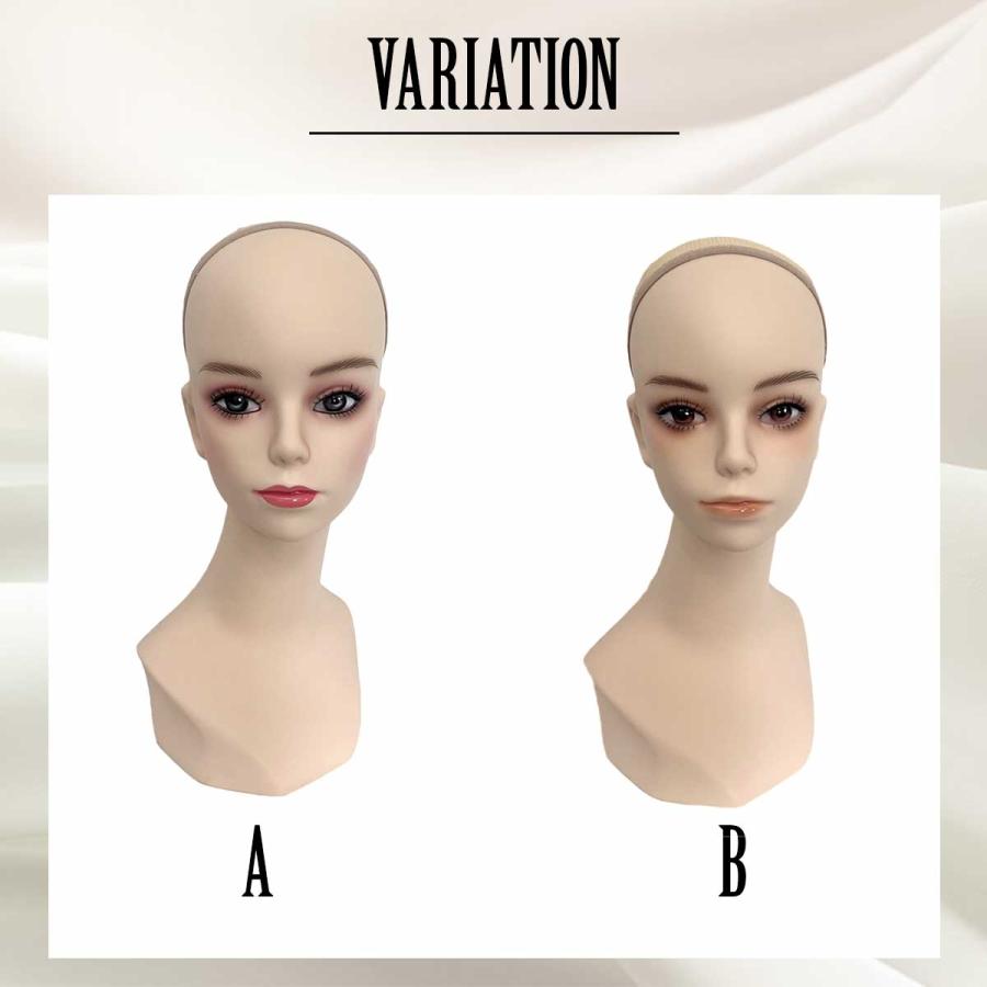 カットマネキン　8体 lilladisplay-卵頭マネキン