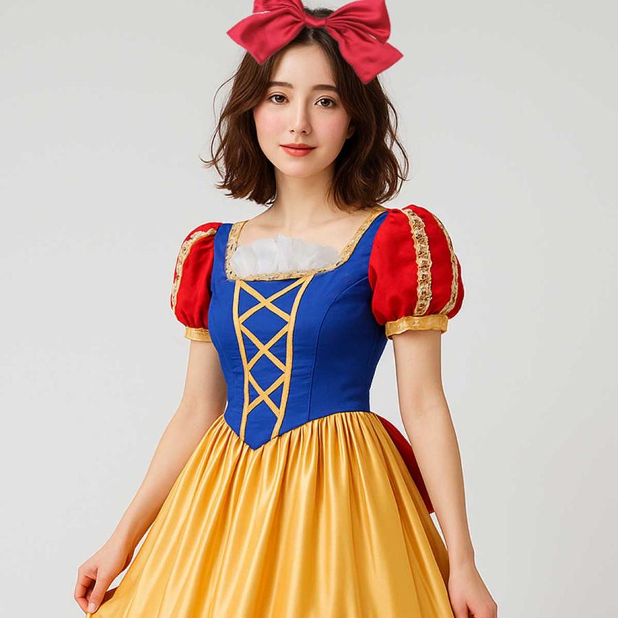 白雪姫 ハロウィン 仮装 コスチューム コスプレ衣装 豪華　L228＃ 白雪姫 ハロウィン 仮装 コスチューム コスプレ衣装 豪華 L228