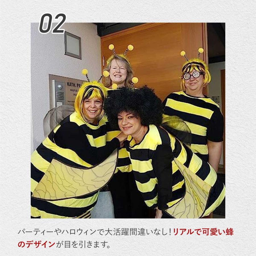 ハロウィン コスプレ 蜂 着ぐるみ おもしろ 仮装 ミツバチ 衣装 虫