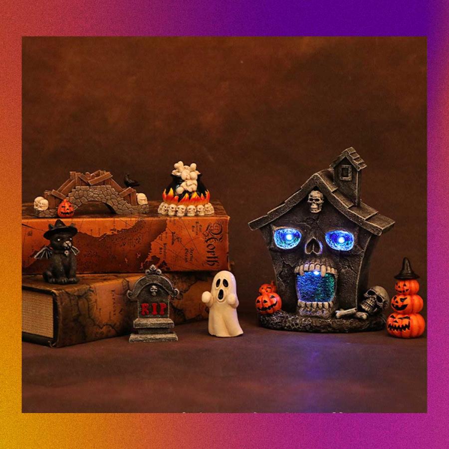 ハロウィン 飾り ハロウィーン 装飾 7個セット 置き物 飾り付け