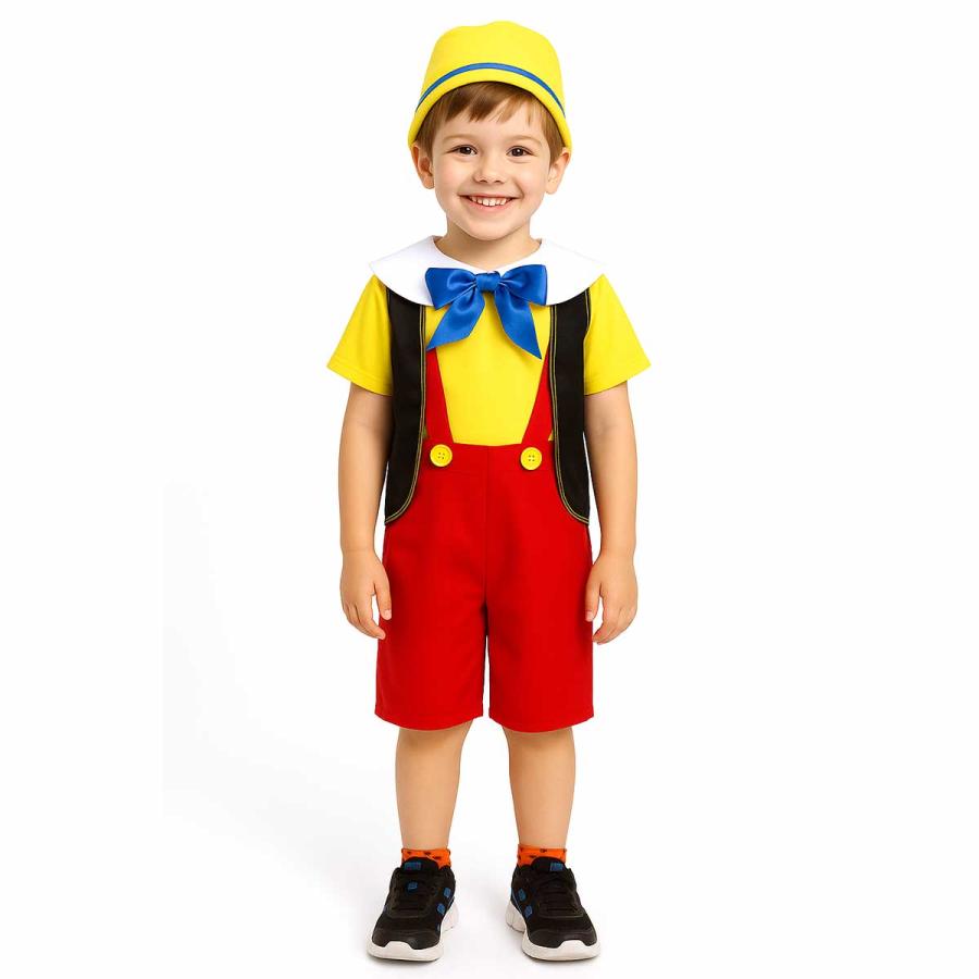 フルセット】ハロウィン ピノキオ コスプレ 子供 仮装 キッズ 衣装