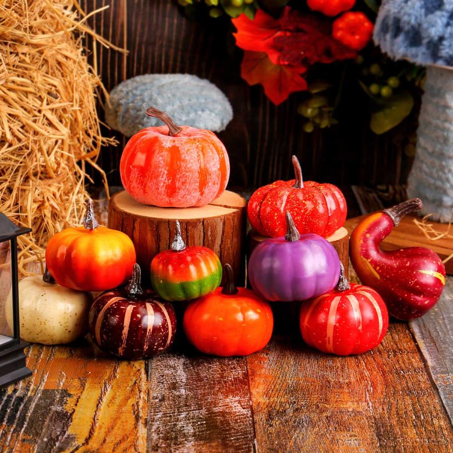 11点セット】 ハロウィン かぼちゃ 飾り 置物 飾り付け 秋 装飾
