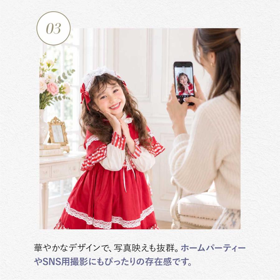 フルセット】 赤ずきん コスプレ 女の子 ロリータ 衣装 110-140