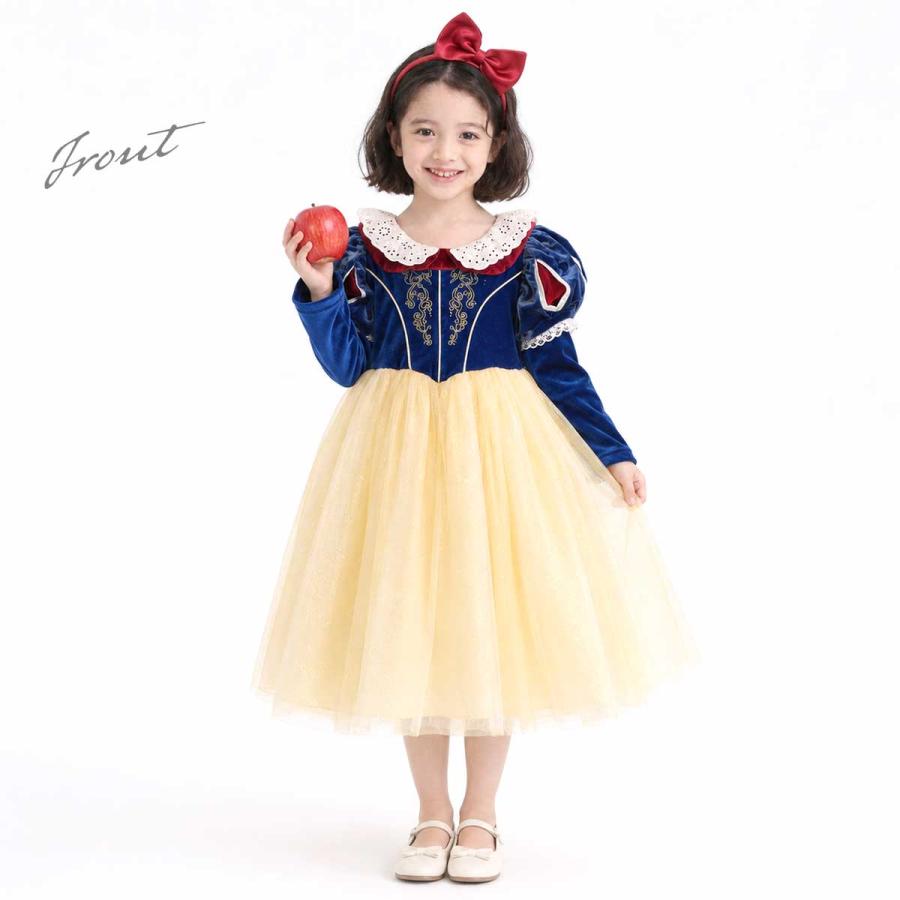 カチューシャ 林檎付】 白雪姫 コスプレ 女の子 プリンセス ドレス