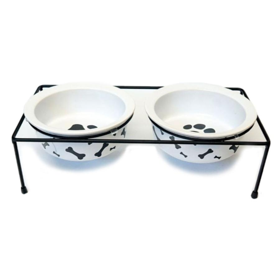 犬 食器 スタンド 陶器 犬用 食器台 いぬ 皿 猫 餌入れ 猫用 水入れ ペット ねこ フード ボウル ペット用 器 X660 いいひ Yahoo ショッピング店 通販 Yahoo ショッピング