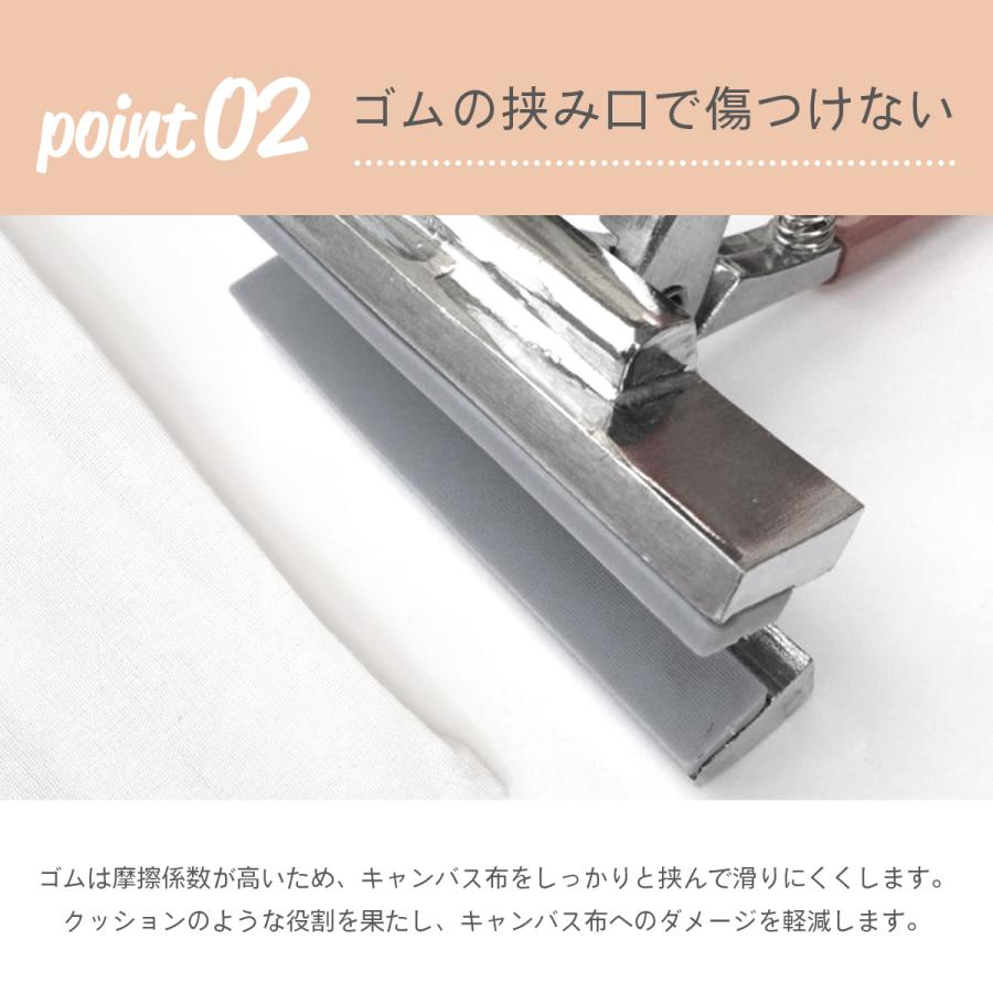 キャンバス 張り器 プライヤー 口幅 12cm ペンチ クリップ : いいひ