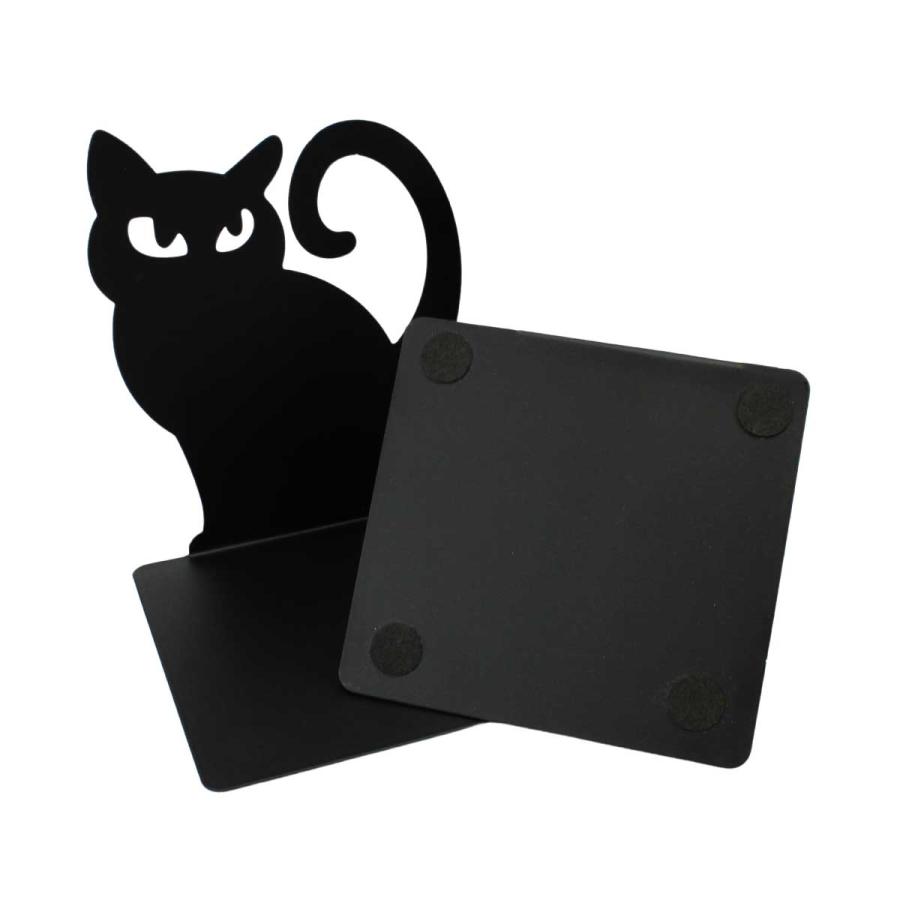 ブックスタンド 猫 おしゃれ 本立て ねこ かわいい ブックエンド 卓上