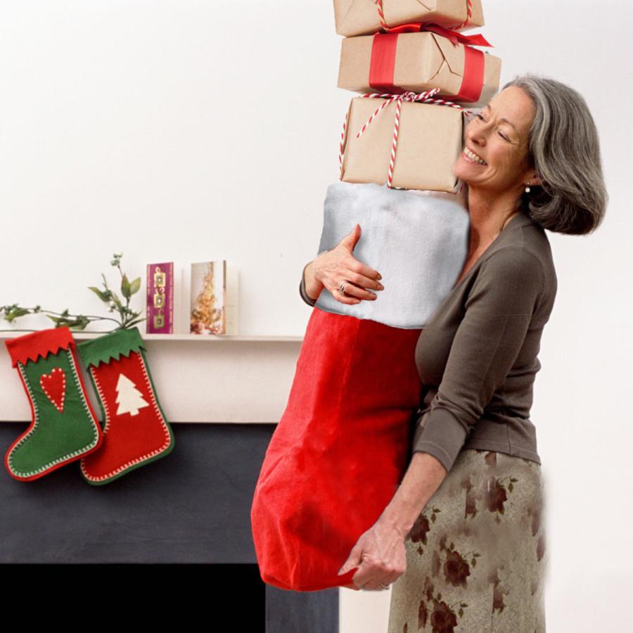 クリスマス 靴下 プレゼント 大きい サンタ くつ下 サンタクロース