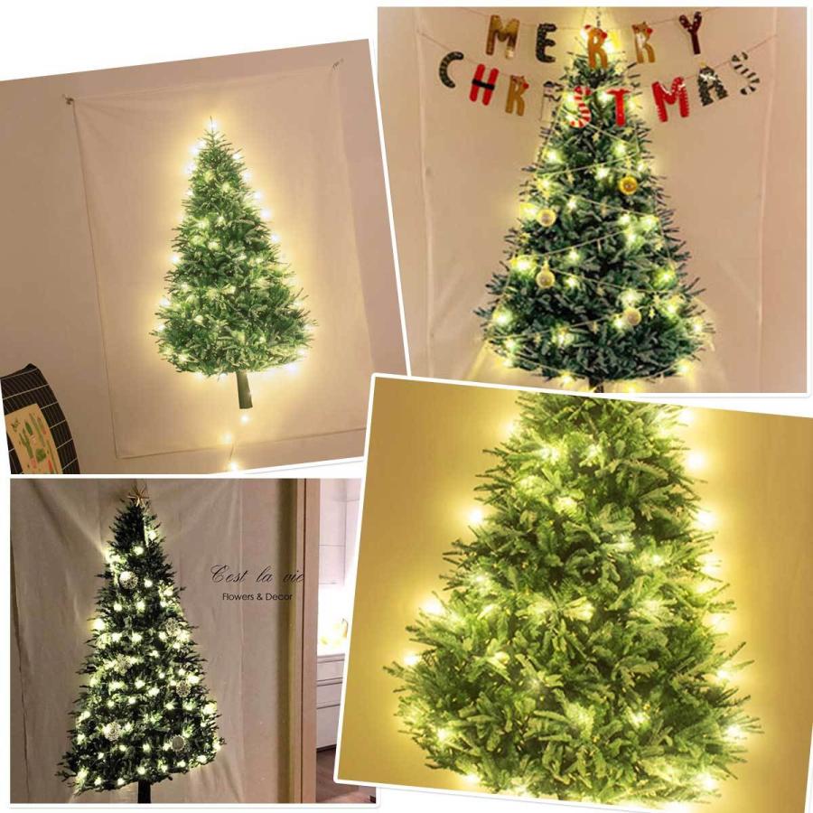 クリスマス ツリー タペストリー Led セット 北欧 壁掛け 飾り付け 飾り 星 オーナメント 部屋 装飾 Y550 17 3set いいひ Yahoo ショッピング店 通販 Yahoo ショッピング