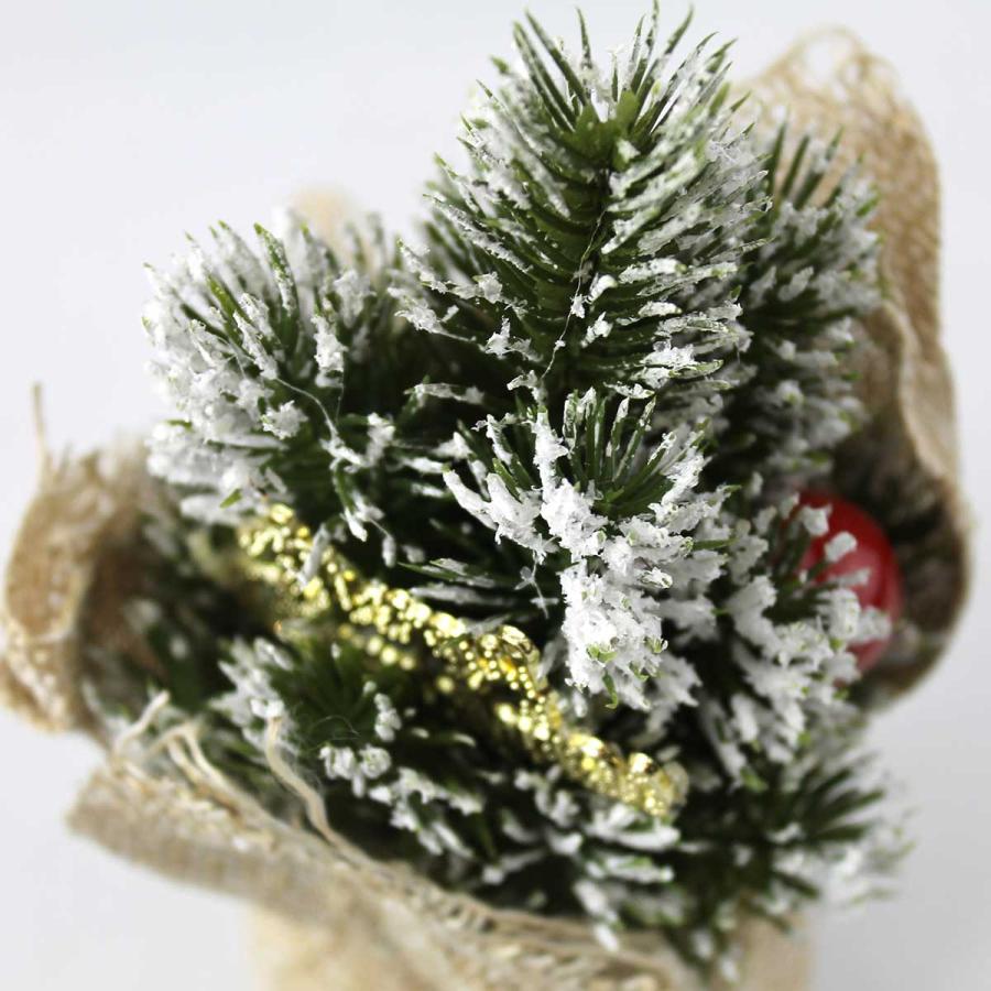 クリスマス ツリー ミニ 卓上 17cm ヌード もみの木 北欧 クリスマス