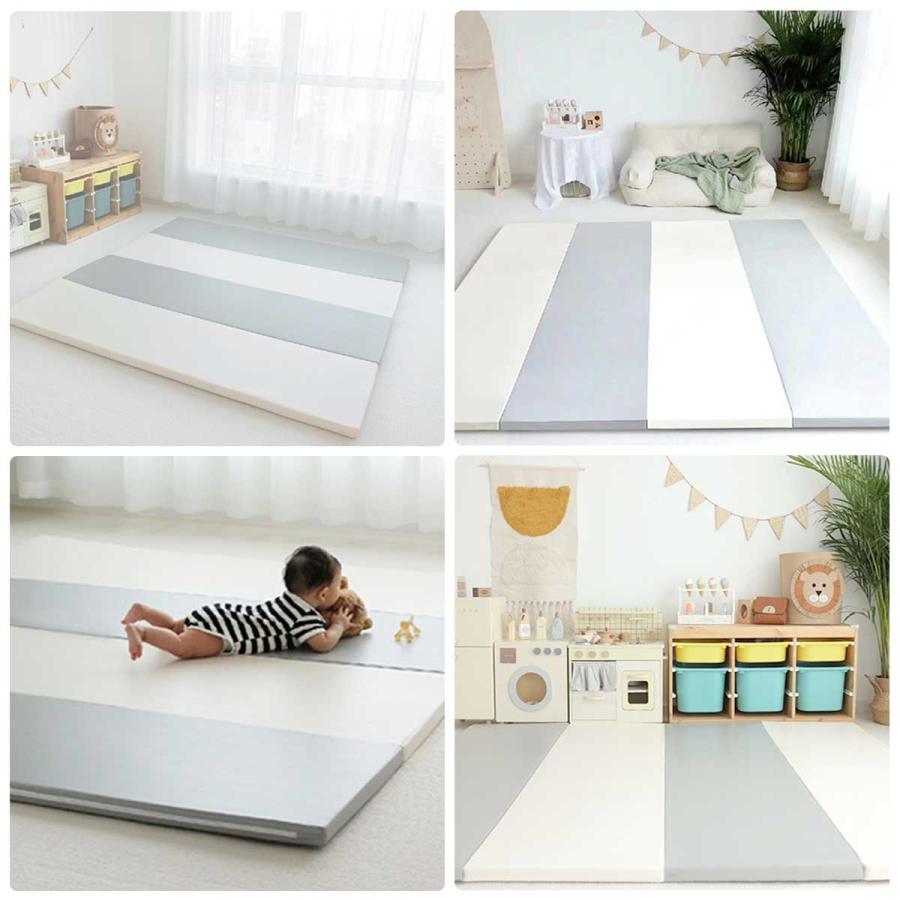 プレイマット ベビー 折りたたみ 赤ちゃん ベビーマット 厚手 防水