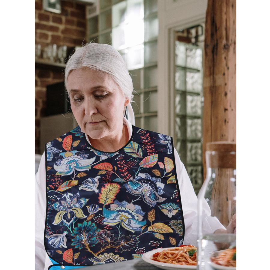 食事用エプロン 介護 おしゃれ 介護エプロン 高齢者 介護用 スタイ お