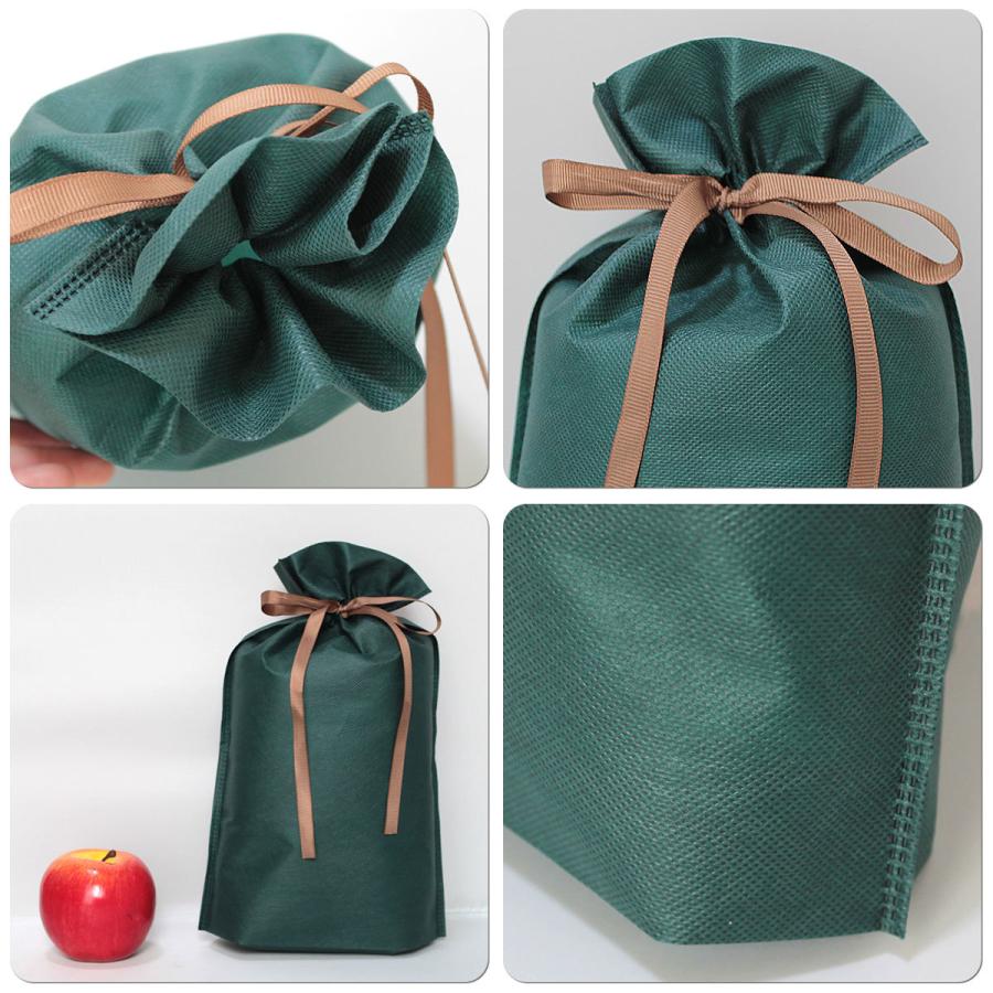 10枚セット】ラッピング 袋 リボン おしゃれ プレゼント 巾着袋 ギフト