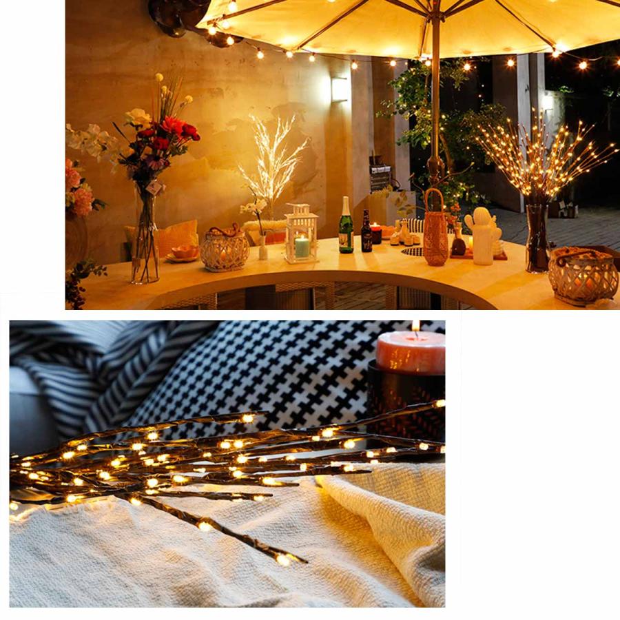 5本セット】ブランチツリー LED ツリーライト 白樺 クリスマス