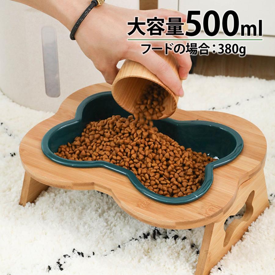 ［値下げ！］ペット用ボウルと木製フードボウルスタンド（2セット） 楽天市場】フードボウル スタンド 木製 ペット食器台 食べやすい 高さ