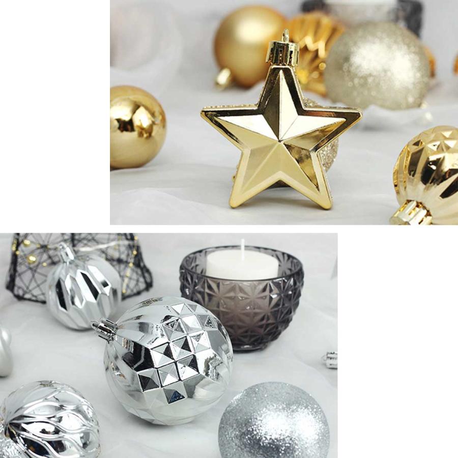 クリスマスツリー　LEDライト　オーナメント　全部セット LEDライトセット】クリスマス ツリー オーナメント 飾りスター ツリー