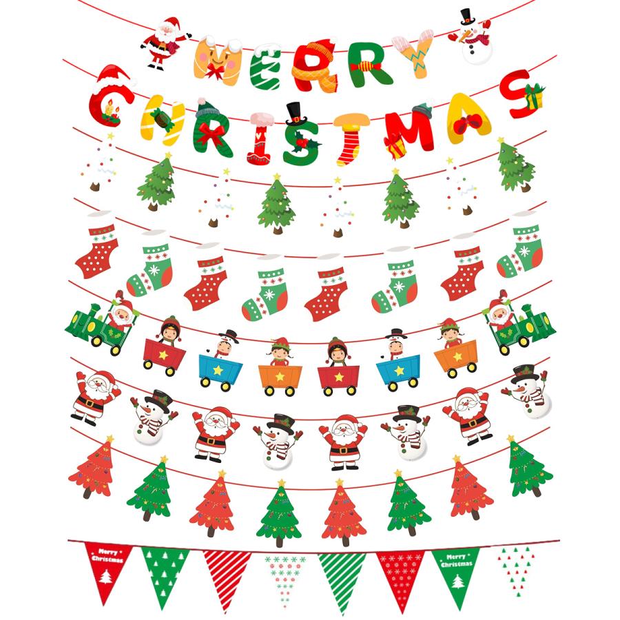 クリスマス ガーランド 飾り セット 室内 メリークリスマス 飾り付け