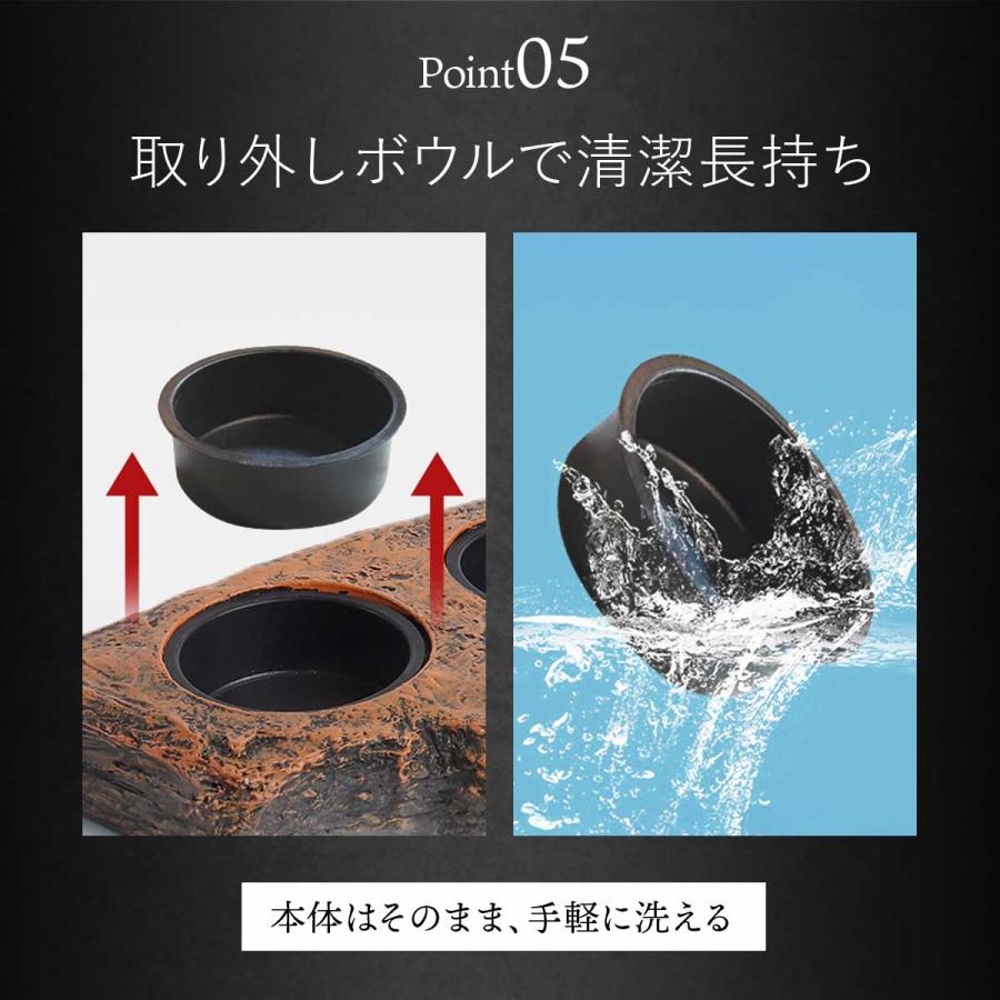 爬虫類 水入れ エサ入れ マグネット ウォーターディッシュ 餌入れ エサ