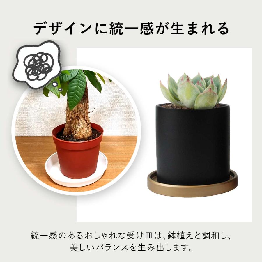 植木鉢 おしゃれ 室内 プランター 陶器 観葉植物 多肉植物 鉢 受け皿