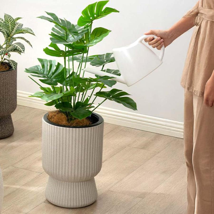 植木鉢 大型 プラスチック おしゃれ 室内 6号 8号 プランター 軽量