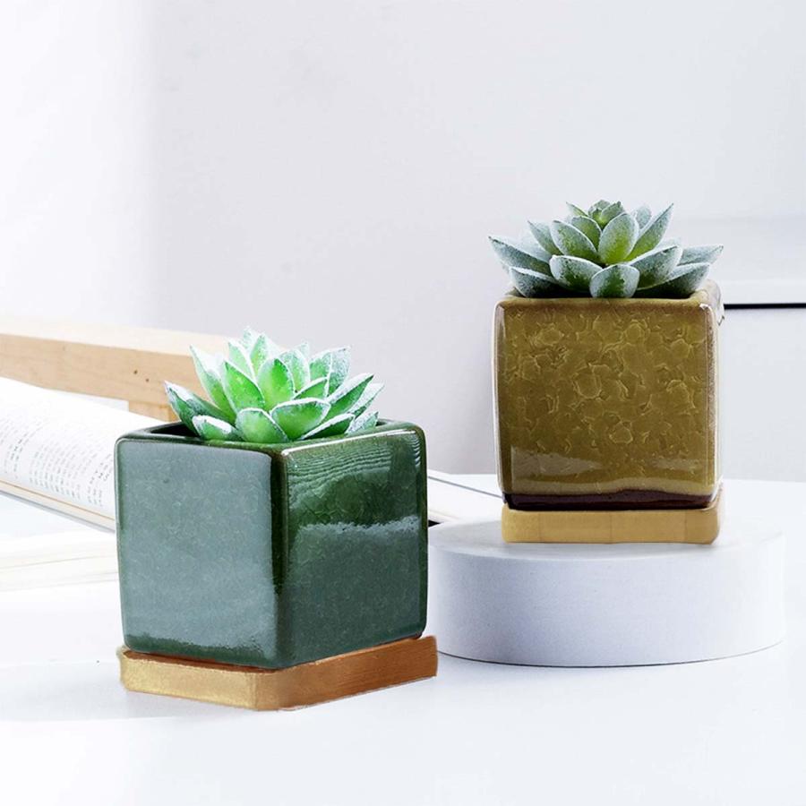 植木鉢 おしゃれ 多肉植物 プランター セット 陶器 鉢 観葉植物 : いい