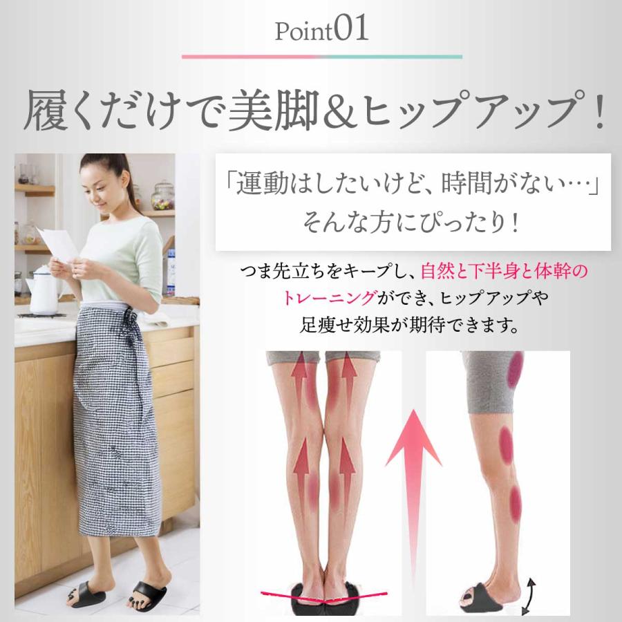 健康用品 足つぼ ストレッチ O脚矯正 ふくらはぎ痩せ ヒップアップ ダイエット ダイエットスリッパ 室内 矯正スリッパ O脚矯正 姿勢矯正 健康スリッパ