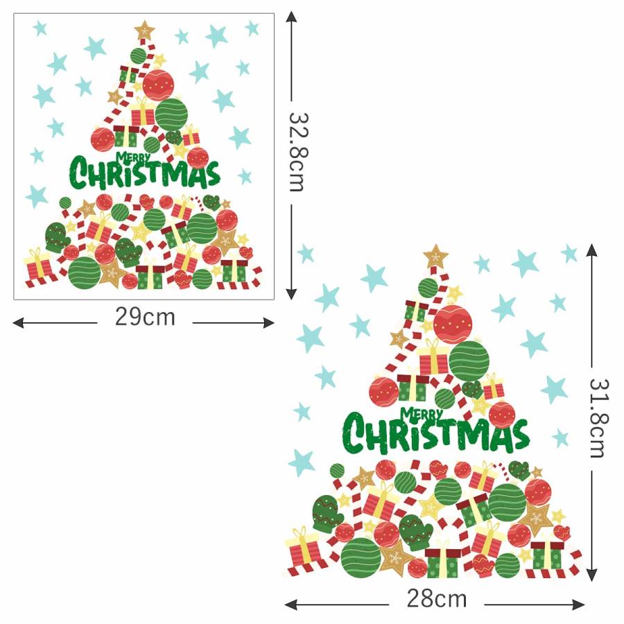 クリスマス 飾り ウォールステッカー 飾り付け 装飾 インテリア : いい