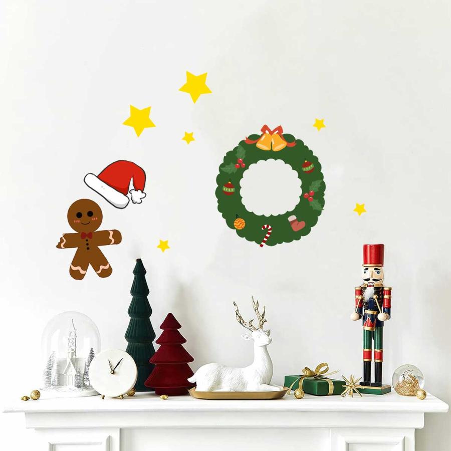 クリスマス 飾り ウォールステッカー 飾り付け 装飾 インテリア : いい