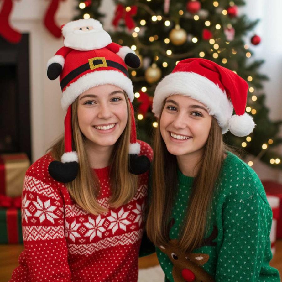 クリスマス 帽子 サンタ おもしろ 被り物 : いいひ - 通販 - Yahoo